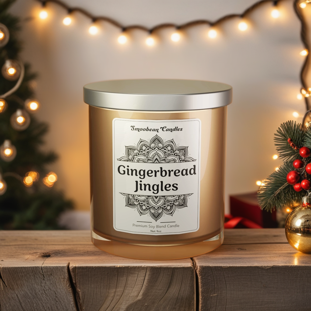 Gingerbread Jingles Candle