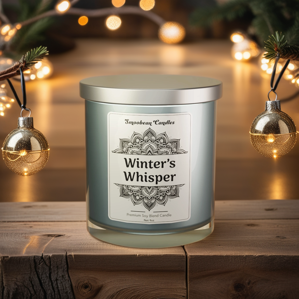 Winter's Whisper Candle