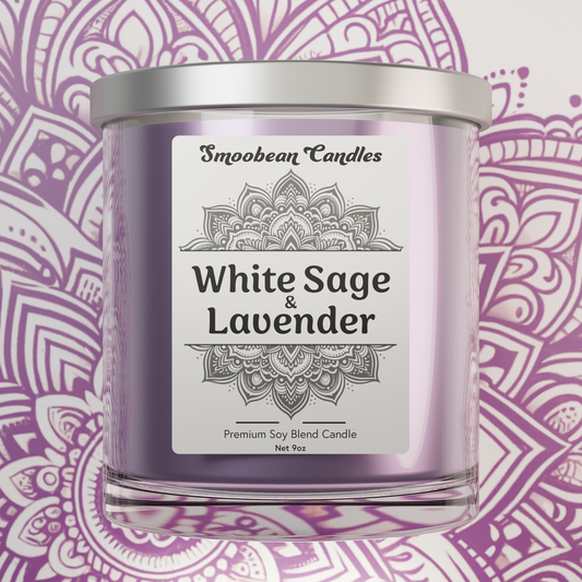 White Sage & Lavender Candle