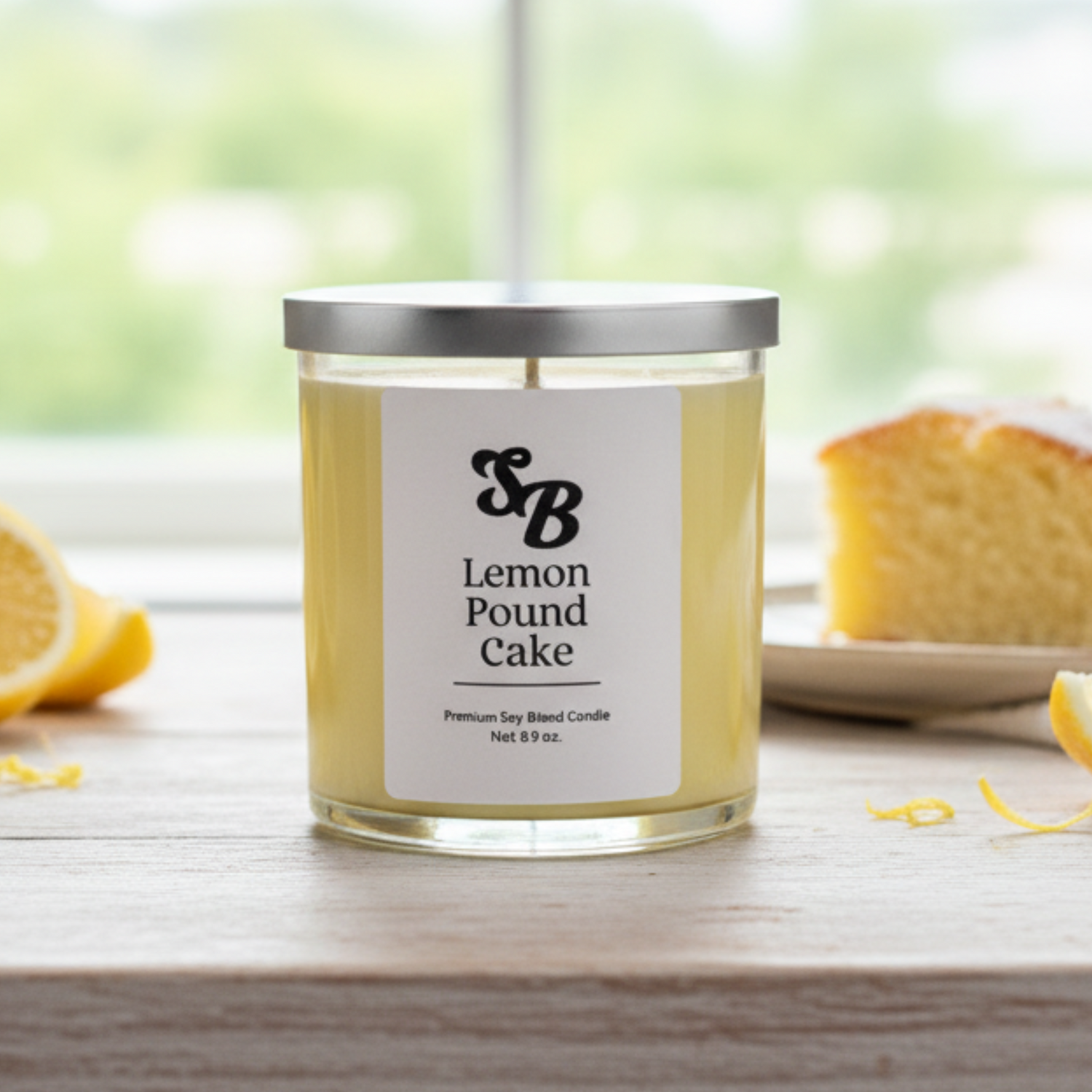 Lemon Pound Cake Candle