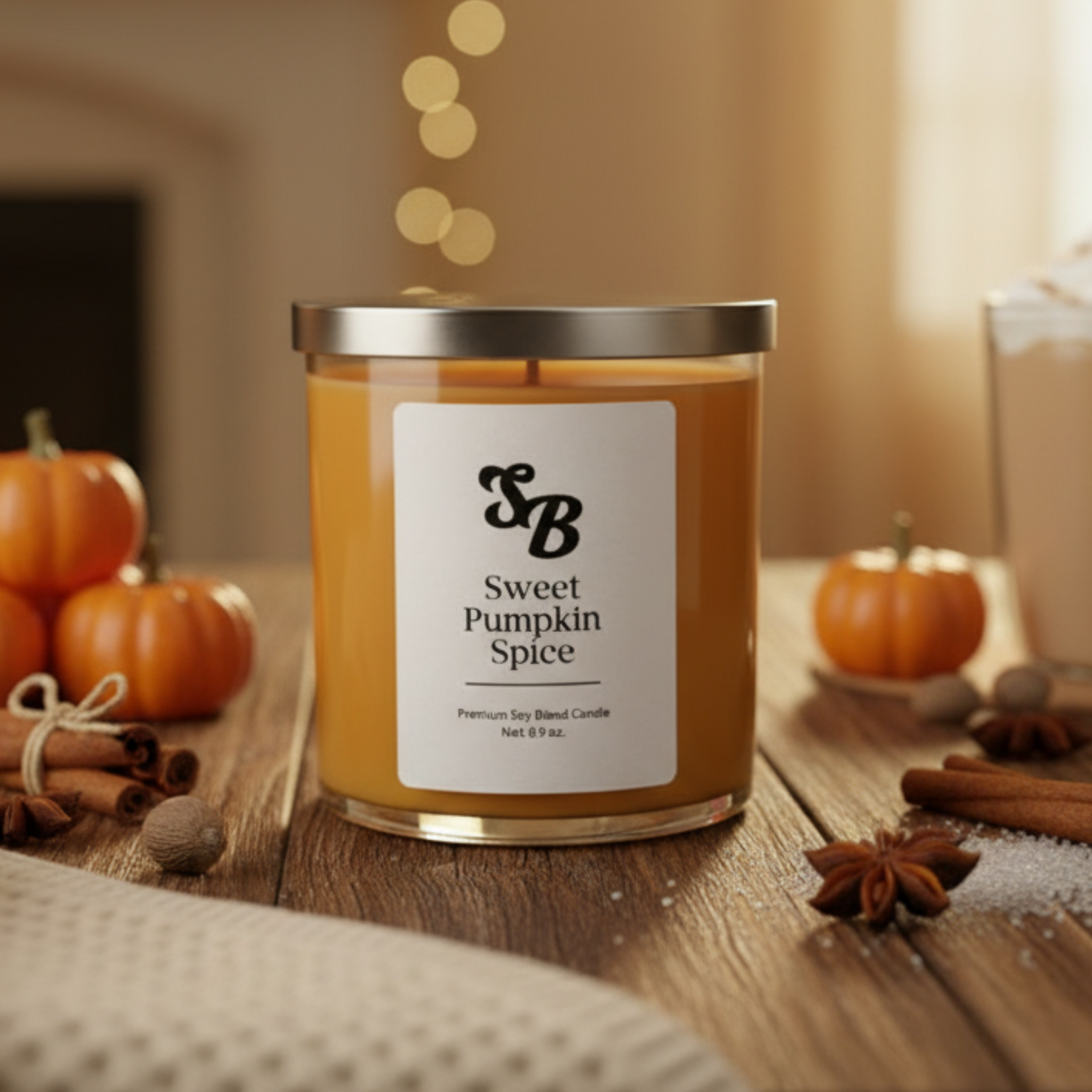 Sweet Pumpkin Spice Candle