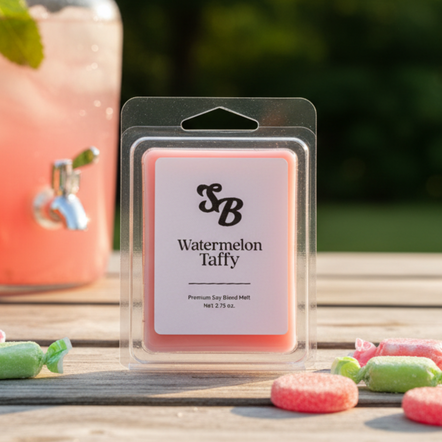 Watermelon Taffy Wax Melt