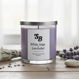 White Sage & Lavender Candle