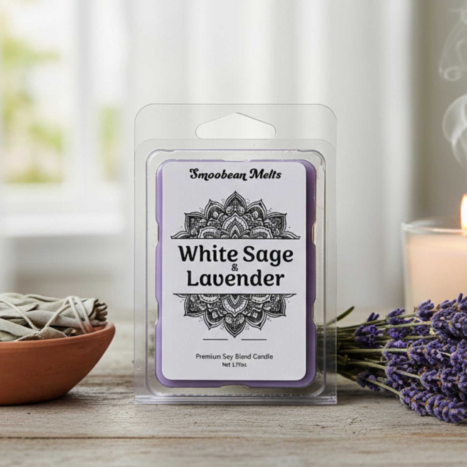 White Sage & Lavender Wax Melt